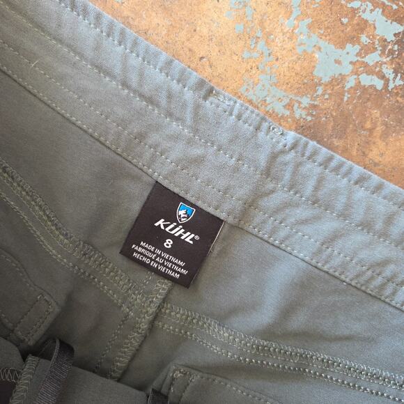 Kuhl Women's Trekr Shorts Size 8 Gray Hiking Outdoor 7" Inseam Pockets Stretch - Picture 6 of 9